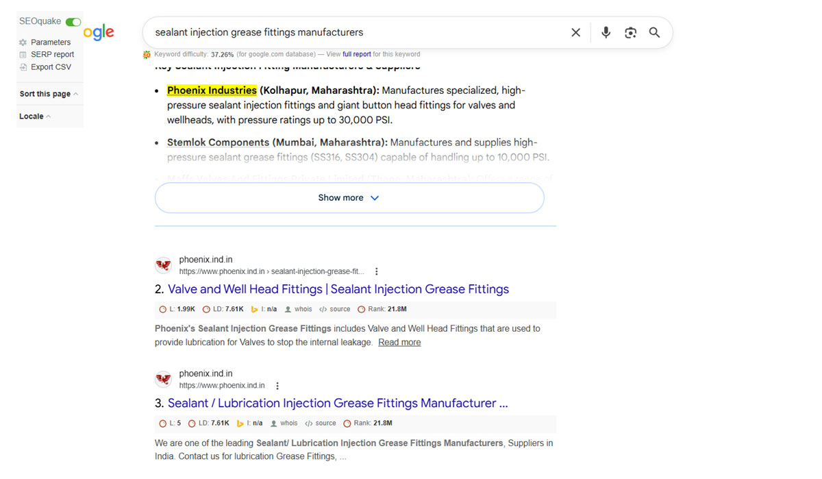 Phoenix Industries Google Search